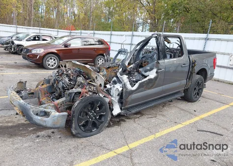 2022 Ford F-150 Xlt z USA, uszkodzony, nr VIN 1FTEW1EP4NFB93578